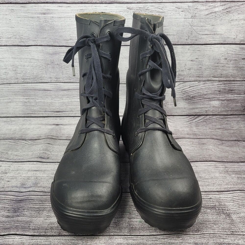 Hutchinson Mens Rubber Boots Size EU 41 Made In France - Picture 2 of 10